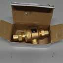 1/2 Inch 9D-M3 Backflow Preventer Brass Dual Check Valve with Intermediate Atmospheric Vent,1/2 Inch,Female Union Inlet and Outlet,190T012
