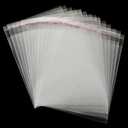 MIVIDE 1000PCS 5.5x6.7inch Self Sealing Cellophane Bags, Clear Cookie Bags for Packaging, Resealable Cellophane Bags Self Adhesive, Plastic Sealing Bags for Cookies, Bakery, Gift Wrapping, Candy