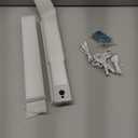 EZVALO 12inch Under Cabinet Lighting, 3200mAh Rechargeable Motion Sensor Light Indoor, with Dimmable & 3 Color Temps, Magnetic Closet Lights, Wireless Under Counter Lights for Kitchen, Stairs (4-Pack) (White)