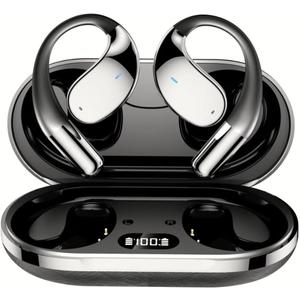AI Translation Earbuds Real time, 144 Languages Translation Earbuds, Translator Device for Travel Business Learning, Black with Free APP for iOS and Android, 3-in-1 Translation Headphones.