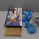 Automatic Electric Water Gun for Adults and Kids, Blue with LED Lights