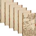 Briwooody 6 Pack Hollow Wood Plank Live Edge Woodslab Unfinished Wood Boards for Crafts Rustic Wooden Plaque for DIY Burning Home Decor Weddings (11 x 7-9 Inch)