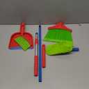 Play22 Kids Cleaning Set 4 Piece - Toy Cleaning Set Includes Broom, Mop, Brush, Dust Pan - Toy Kitchen Toddler Set is A Great Toy Gift for Boys & Girls (child-size)