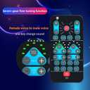 High-Definition Portable Voice Changer Sound Card with Real-Time Transformation, Ideal for Streaming, Gaming, and Entertainment Scenarios (M10-for PC) (M10-for iPhone)