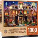 MasterPieces 1000 Piece Halloween Jigsaw Puzzle - Haunted House on The Hill - 19.25"x26.75"