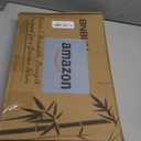 Bamboo Cutting Board for Kitchen, Wooden Cutting Board 3-Piece Set with Non-Slip Mat Deep Juice Groove and Built-In Handles, Wood Cutting Board for Meat Vegetables Fruit Ideal Gift for the Home (Carbonized brown)