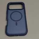 Magnetic Case for iPhone 17 Pro Max [Compatible with Magsafe] [Glass Screen Protector] [Dual Layer Military-Grade Protection] Heavy Duty Shockproof Cover for iPhone 17 Pro Max 6.9 inch, Blue