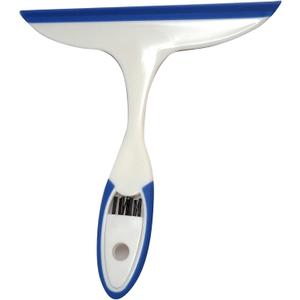 2 x CleaningSolutions Shower Cleaner Squeegee With Built in Grout Brush for Window, Shower, and Car Cleaning, 1-Pack