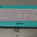 Logitech MK270 Wireless Keyboard and Mouse Combo for Windows, 2.4 GHz Wireless, Compact Mouse, 8 Multimedia and Shortcut Keys, 2-Year Battery Life, for PC, Laptop - White
