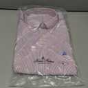 Brooks Brothers Men's Long Sleeve Button Down Performance Stretch Shirt, Patterned (Red/ Blue Stripe, Small)