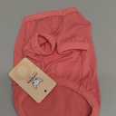 LOPHIPETS 100% Cotton Dog Tee Shirt for Small Dogs Chihuahua Puppy Clothes-Pink/M (Medium for 4.5-6.5 lbs)