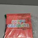 98Pcs Red and Black Party Decorations Stranger Red and Black Plates Napkins Tablecloths Disposable Tableware Set for Graduation Fiesta Congrats Grad Holiday Birthday Wedding Party Supplies, Serves 24