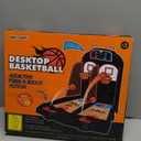 Tabletop Basketball Shooting Game Set Includes 1 Pcs Basketball Court 30 Pcs Basketball Balls and 2 Pcs Medal for Kids Birthday Basketball Party Gifts and Adult to Reduce Stress Game