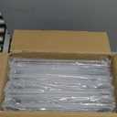 8 Pack Shoe Boxes Clear Plastic Stackable, Large Shoe Storage Organizer with Lids,Drop Side Shoe Containers for Entryway,Sneaker Storage Fit up to US Size 13 (13x 10.6x 8.3)