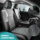 FEINEPRO Leather Seat Covers for Honda Civic Sedan Sport 2022-2024