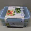 Ello Snap and Nest 2pk Plastic Meal Prep Gallon Food Storage Container Set