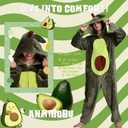 Unisex Adult Onesie Pajamas Animal Cosplay Halloween Costume One Piece Plush Sleepwear Homewear (M)