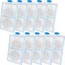 hygger 10 Pack Replacement Aquarium Carbon Filter Cartridges Hang On Back Filter HG149-M HG149-L