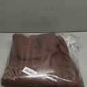 Bedsure GentleSoft 100% Cotton Blanket Queen Size for Bed - Breathable and Lightweight, Soft Cozy Textured Herringbone Woven Blanket for Summer, Brown, 90x90 inches