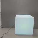 16" Inch LED Light Cube Stools Chair w/Remote Control RGB 16 Colors Rechargeable