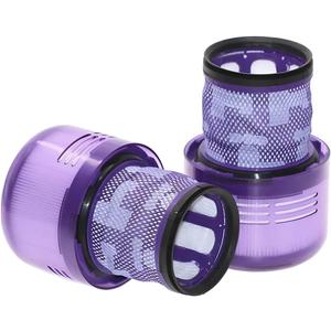 2 Pack V11 And V15 HEPA Filter Compatible for select Dyson V11 (SV14, SV15, SV17, SV28) and V15 (SV22, SV47) cordless vacuum cleaners. Replacement part for Dyson part number: 970013-02.