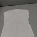 Darong Womens Padded Tube Tops Bulit in Bra Strapless Crop Tops Bandeau Double Lined Basic Going Out Tank Top Size S Color white