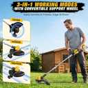 Cordless Weed Wacker for DeWalt 20V MAX Battery - 12" Electric Weed Eater