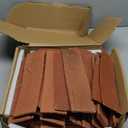 100 Vintage Brown/Red Faux Brick Wall Tiles, 3D Thin Brick Veneers for Bedroom, Bathroom, Kitchen, Fireplace and Fence Wall Panels (14.2 sq ft)