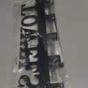 Over The Door Hooks, Towel Holder for Bathroom, Door Mount Towel Rack Towel Hooks for Bedroom Beach Towels Bathrobe Wall Mount Hang on The Door Cabinet Cupboard Metal Sandblasted (Black)