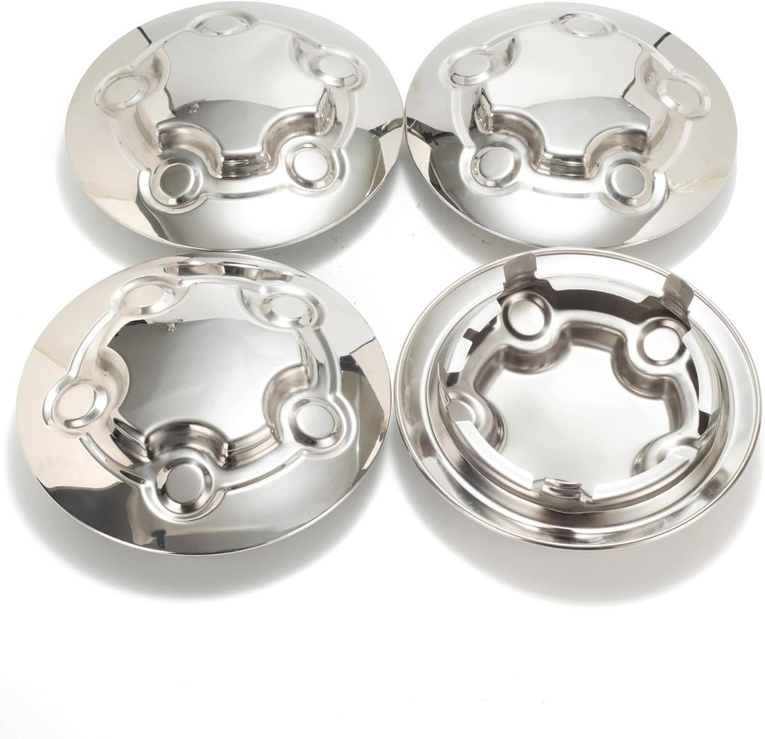 Wheel Center Cap for Ford Crown Victoria Ranger Taurus PI Explorer PI 1988-2020 17" Rim Hubcap Covers PN: 3W73-1A096 3W7Z-1130 F87A-1A096, 4 PC, Chrome