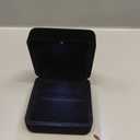 Compact Engagement ring box with LED light Velvet Pocket size wedding Ring Box