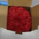 UGASA Pack of 2 Christmas Velvet Pillow Covers Striped, Soft Textured Throw Cushion Accent Corduroy Lumbar Hidden Zipper for Home Decor Indoor (12"x20", Burgundy)