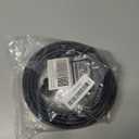 Elecan 3-Prong Replacement Power Cord 15 Ft, Heatproof Flexible Durable AC Device Power Cable for Appliance, Computer, TV, Monitor, Printer, ETL Listed 18AWG 125V 10A, with Ties