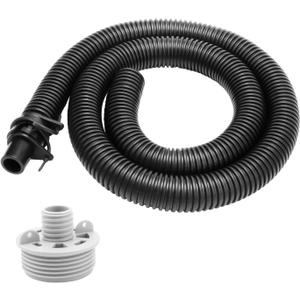 Lay Z Spa Hot Tub Air Inflate Inflation Hose Pipe Tube P6931 Fits for Coleman, Intex, & Best-way Portable Spa Pump, Massage Bath Tub Replacement Parts