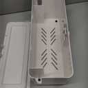 Power Strip Cover Box - Effectively Baby Proofs Power Strip with Patented Dual Lock. Convenient Side Openings for Cords & Cables. Protects Small Hands & Fingers