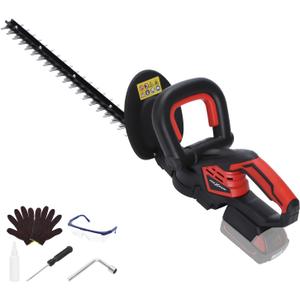 Hedge Trimmer for MWK M18 18v Battery, 22'' Dual-Action Blade and 3/5'' Cutting Capacity,1600RPM& Safety Lock (Battery Not Included) (Compatible with Milwaukee battery)