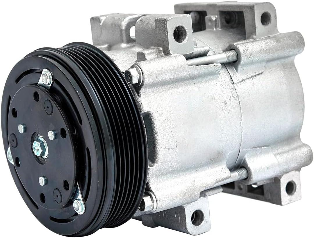 FKG AC Compressor and A/C Clutch 4L2Z19V703AA fit for 1991-2001 Ford Explorer (4.0L Only), 1990-2011 Ford Ranger (4.0L Only), 1991-2001 Ford Ranger (3.0L Only)