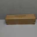 KAMANINA Bronze Curtain Rods for Windows 72 to 144 Inches (6-12ft), 1 Inch Long Curtain Rod 32 to 144, Heavy Duty Decorative Single Drapery Rods, Twisted Cage End