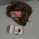 Kaneles Mullet Wigs for Men 80s Costumes Fancy Party Accessory Cosplay Halloween Wig (Light Brown)