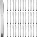 36 PCS Dinner Knives Set - Windsor Stainless Steel Table Knives 8.7 Inch with Dishwasher Safe Butter Knives, Metal Butter Knife, Dinner Knife Silverware for Home,Kitchen or Restaurant