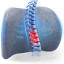 Lumbar Support Pillow for Car, Memory Foam Back Support Lumbar Pillow for Car, Gaming, Office Chair, Ergonomic for Lower Back Pain Relief, Comfortable and Soft Fabric, Crey (Lumbar Pillow Imitation Suede- Grey)