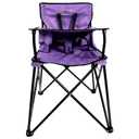 ciao! Baby Portable High Chair, Fold Up Travel Seat with Tray, Designed for Camping and Picnics, Lightweight Design, Ideal for Babies and Toddlers, Purple