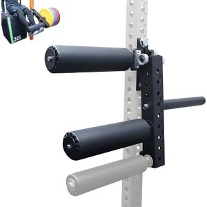 MARLANG Leg Extension and Curl Machine for Power Rack Attachments, Leg Extension Attachment for Home Gym, Leg Curl Attachment for Workout Equipment (0.7" / 18mm Hole)