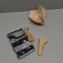 4 Pcs Adults Costume Accessories Set, Black Gray Striped Scarf Fake Nose Latex Bald Head Wig Cap, Cosplay Classic Characters Gru Halloween Party Set