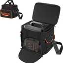 Travel Carrying Case Compatible with Jackery Explorer 1000, Portable Power Station Storage Bag with waterproof fabric and Front Pockets for Charging Cable and AccessoriesW13.5*D9.5*H11.5 inches