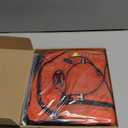 Lightweight Hydration Backpack, Running Backpack with 2L Water Bladder, Hydro Water Daypack for Cycling Hiking Rave for Men Women (Orange)