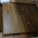 LYNCOHOME Fluted Lift Top Coffee Table with Storage, Modern Coffee Table for Living Room, Home Office(Walnut）