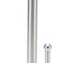 Kitchen Details Paper Towel Holder & Dispenser | Holds Standard Size Roll | Freestanding | Counter top | Weighted Base | Stainless Steel, 6.1"x 6.1"x 13.1"