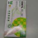 Disposable Vinyl Gloves, Food Safe, Latex-Free Powder-Free Clear Plastic Gloves for Cooking, House Clean, Food Prep (Small)