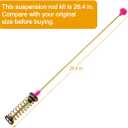 DC68-03172C DC68-03172B-03 DC68-03172D-00 Suspension Rods Compatible with Samsung Washer WA50R5200AW, WA50R5400AV, WA50R5400AW, Length: 26.4in